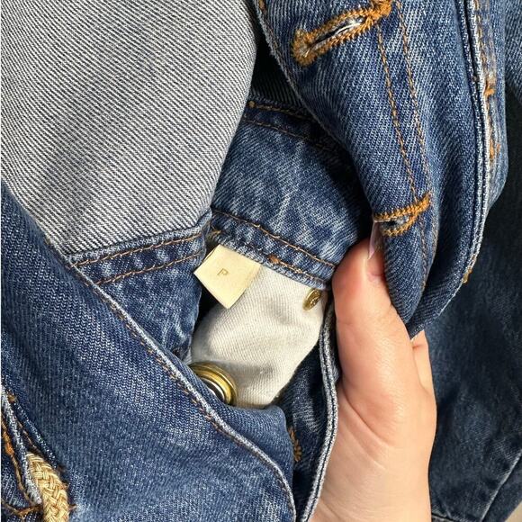 Ulla Johnson The Stevie Demin Jumpsuit Danube Medium Indigo Wash Size P/XS - Picture 6 of 11